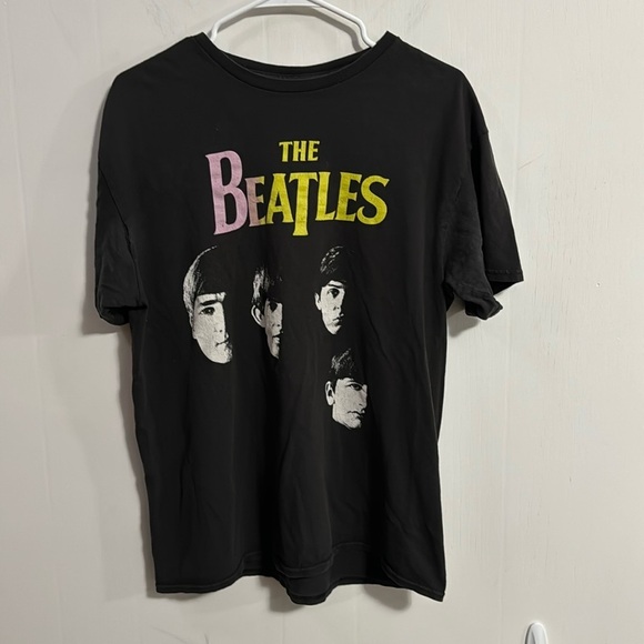 Beatles vintage t-shirt Sz Large, good pre-owned condition - Picture 1 of 4